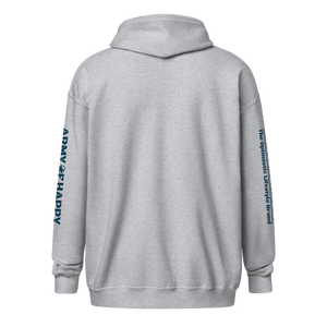 Brick Logo Unisex heavy zip hoodie