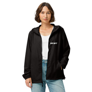 PackHappy windbreaker with colorful chest logo
