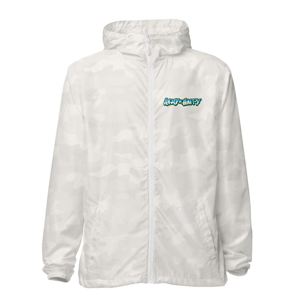 PackHappy windbreaker with colorful chest logo
